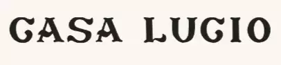 logotipo casa-lucio